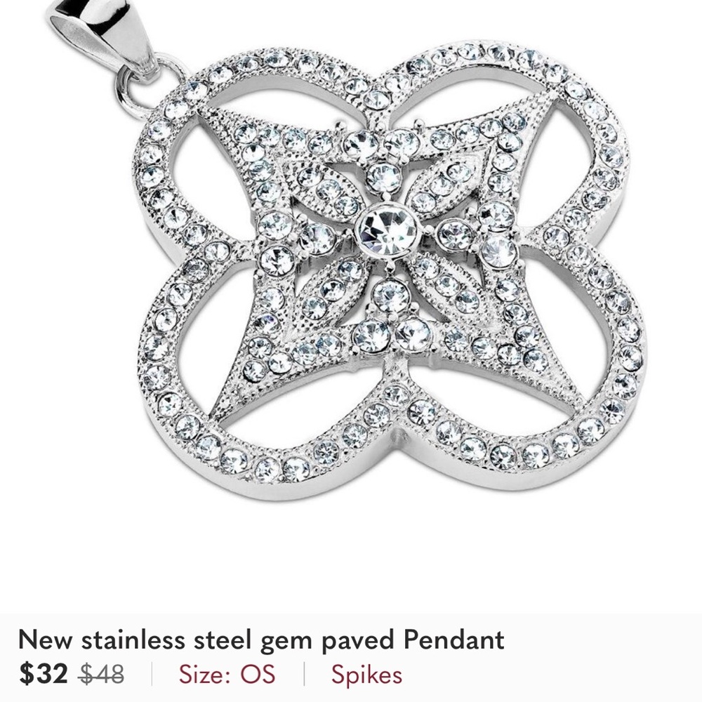 Stainless steel pendants